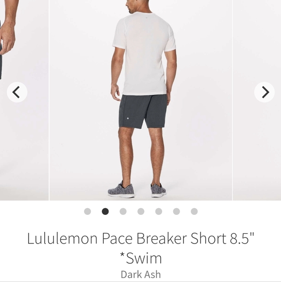 Lululemon Pace Breaker Short Linerless 8.5" - Picture 7 of 8